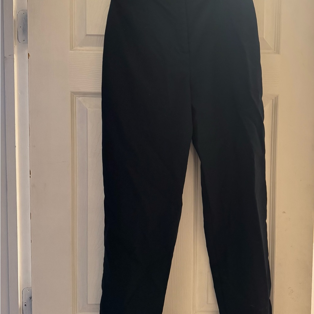 Sz 10 Women's navy blue work Pants / slacks